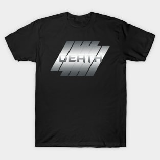 Metallic Illustration death T-Shirt